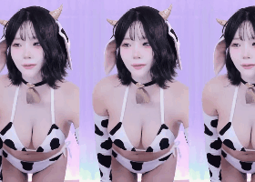 젖소컨셉이 잘어울리네